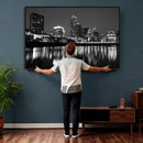 Austin Skyline Wall Art Canvas Print, Austin Downtown Night by MyGreatCanvas | Canvas Wall Art Prints | Photo Prints & Wall Decor