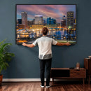 Baltimore Skyline Wall Art Canvas Print, Baltimore Downtown by MyGreatCanvas | Canvas Wall Art Prints | Photo Prints & Wall Decor