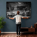 Baltimore Skyline Wall Art Canvas Print, Baltimore Downtown by MyGreatCanvas | Canvas Wall Art Prints | Photo Prints & Wall Decor