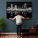 Baltimore Skyline Wall Art Canvas Print, Baltimore Downtown by MyGreatCanvas | Canvas Wall Art Prints | Photo Prints & Wall Decor