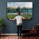 Forest Meadow Wall Art Canvas Print, Pine Tree Landscape by MyGreatCanvas | Canvas Wall Art Prints | Photo Prints & Wall Decor
