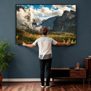 Yosemite Valley River Wall Art Canvas Print by MyGreatCanvas | Canvas Wall Art Prints | Photo Prints & Wall Decor