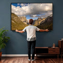 Yosemite Valley River Landscape Wall Art Canvas Print, by MyGreatCanvas | Canvas Wall Art Prints | Photo Prints & Wall Decor