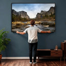 Yosemite Valley Mountain Landscape Wall Art Canvas Print, by MyGreatCanvas | Canvas Wall Art Prints | Photo Prints & Wall Decor