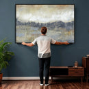 Abstract Neutral Landscape Painting Wall Art by MyGreatCanvas | Canvas Wall Art Prints | Photo Prints & Wall Decor