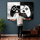 Abstract Gaming Controller Wall Art Canvas Print by MyGreatCanvas | Canvas Wall Art Prints | Photo Prints & Wall Decor