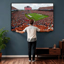 Auburn Stadium Wall Art Canvas Print, Jordan Hare Stadium