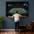 Detroit Lions Stadium Wall Art Canvas Print, Football Field by MyGreatCanvas | Canvas Wall Art Prints | Photo Prints & Wall Decor