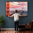 Golden Gate Bridge Wall Art Canvas Print – San Francisco by MyGreatCanvas | Canvas Wall Art Prints | Photo Prints & Wall Decor
