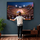 Oklahoma Memorial Stadium Wall Art Canvas Print – Oklahoma