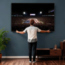 Oklahoma Memorial Stadium Wall Art Canvas Print – Oklahoma