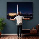 Washington White House Skyline Wall Art Canvas Print – by MyGreatCanvas | Canvas Wall Art Prints | Photo Prints & Wall Decor