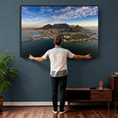 Cape Town Wall Art Canvas Print – Table Mountain Coastal by MyGreatCanvas | Canvas Wall Art Prints | Photo Prints & Wall Decor