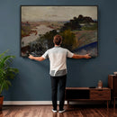 acek Malczewski Landscape at the Vistula Wall Art Canvas