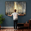 Abstract Birch Forest Wall Art Canvas Print – Modern Neutral by MyGreatCanvas | Canvas Wall Art Prints | Photo Prints & Wall Decor