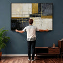 Abstract Gold and Black Wall Art Canvas Print – Modern by MyGreatCanvas | Canvas Wall Art Prints | Photo Prints & Wall Decor