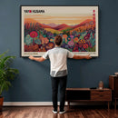 Yayoi Kusama Colorful Landscape Wall Art Canvas Print – by MyGreatCanvas | Canvas Wall Art Prints | Photo Prints & Wall Decor