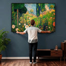 Gustav Klimt Boho Mountain Landscape Large Wall Art, by MyGreatCanvas | Canvas Wall Art Prints | Photo Prints & Wall Decor