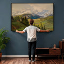 Konrad Petrides View from Mount Helm Canvas — Austrian by MyGreatCanvas | Canvas Wall Art Prints | Photo Prints & Wall Decor