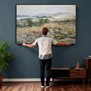 Katie Staples Hillside Canvas Wall Art — Coastal Wildflower by MyGreatCanvas | Canvas Wall Art Prints | Photo Prints & Wall Decor
