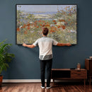 Childe Hassam Celia Thaxter Garden Canvas — 1890 American by MyGreatCanvas | Canvas Wall Art Prints | Photo Prints & Wall Decor