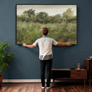 Wildflower Meadow Canvas Wall Art, Impressionist Overgrown by MyGreatCanvas | Canvas Wall Art Prints | Photo Prints & Wall Decor