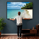 Puerto Rico Beach Paradise Wall Art – Tropical Coastal Print by MyGreatCanvas | Canvas Wall Art Prints | Photo Prints & Wall Decor