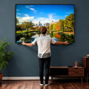 Charlotte Skyline Canvas Wall Art Print – North Carolina Cityscape Photography Print by MyGreatCanvas | Canvas Wall Art Prints | Photo Prints & Wall Decor