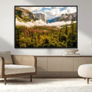 Half Dome Yosemite Canvas Wall Art – Majestic Triptych