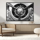 Vintage Airplane Wall Art Canvas Print by MyGreatCanvas | Canvas Wall Art Prints | Photo Prints & Wall Decor