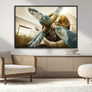 Vintage Airplane Canvas Print by MyGreatCanvas | Canvas Wall Art Prints | Photo Prints & Wall Decor