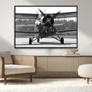 Wall Art Old War Plane Canvas Print by MyGreatCanvas | Canvas Wall Art Prints | Photo Prints & Wall Decor