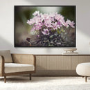 Pink Wild Flower Canvas Print by MyGreatCanvas | Canvas Wall Art Prints | Photo Prints & Wall Decor