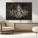 Rustic Chandelier Canvas Print by MyGreatCanvas | Canvas Wall Art Prints | Photo Prints & Wall Decor
