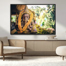 Hinduism Statue Wall Art Canvas Print