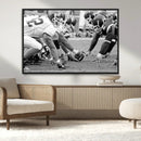 American Football Player Wall Art Canvas Print by MyGreatCanvas | Canvas Wall Art Prints | Photo Prints & Wall Decor