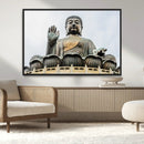 Buddha Statue Wall Art Canvas Print