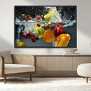 Kithen Vegetables World Wall Art Canvas Print