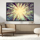 Tree and Sunshine Canvas Print