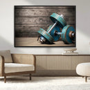 Dambell and Sport Wall Art Canvas Print by MyGreatCanvas | Canvas Wall Art Prints | Photo Prints & Wall Decor