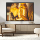 Gold Buddha Statue Hands Wall Art Canvas Print by MyGreatCanvas | Canvas Wall Art Prints | Photo Prints & Wall Decor