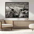 Cow Focus Canvas Wall Art Print by MyGreatCanvas | Canvas Wall Art Prints | Photo Prints & Wall Decor