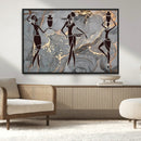 Abstract African Womens Art Canvas Print by MyGreatCanvas | Canvas Wall Art Prints | Photo Prints & Wall Decor