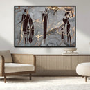 African American Wall Art – Elegant African Women Canvas