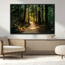 Natural Landscape Wall Art Relaxing Forest Canvas Print