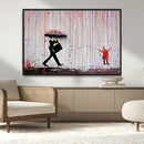 Banksy Wall Art Canvas Print, Framed Graffiti Art Picture by MyGreatCanvas | Canvas Wall Art Prints | Photo Prints & Wall Decor