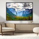 Yosemite Park Half Dome 3 Panel Canvas Print | Large Giclée by MyGreatCanvas | Canvas Wall Art Prints | Photo Prints & Wall Decor