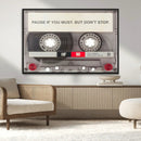 Music Cassette Iconic Wall Art Canvas Print by MyGreatCanvas | Canvas Wall Art Prints | Photo Prints & Wall Decor