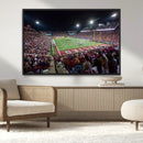 Mississippi State Bulldogs Stadium Wall Art Canvas Print –
