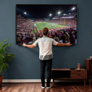 Washington-Grizzly Stadium Canvas Print, American Football